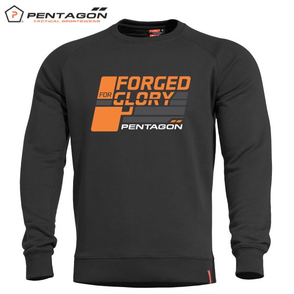 Pentagon Hawk FORGED GLORY sveter čierny