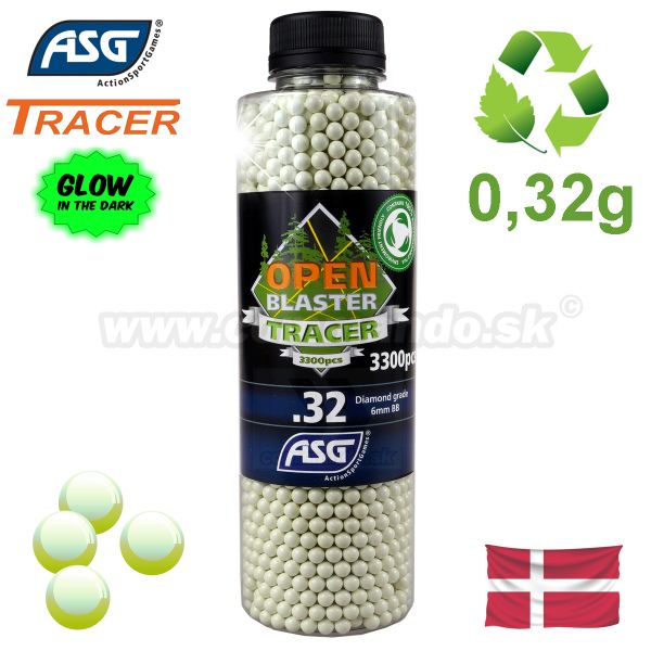 Airsoft OPEN Blaster Tracer 0,32g 3300 ks BBs Diamond Grade 19826