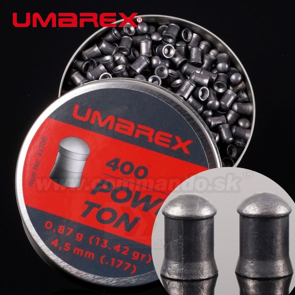 Diabolky Umarex POWER TON 4,5mm .177 400ks