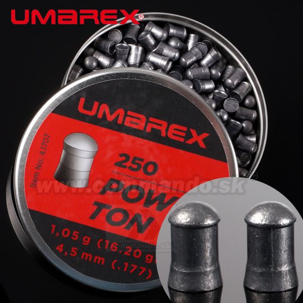 Diabolky Umarex POWER TON 4,5mm .177, 250ks