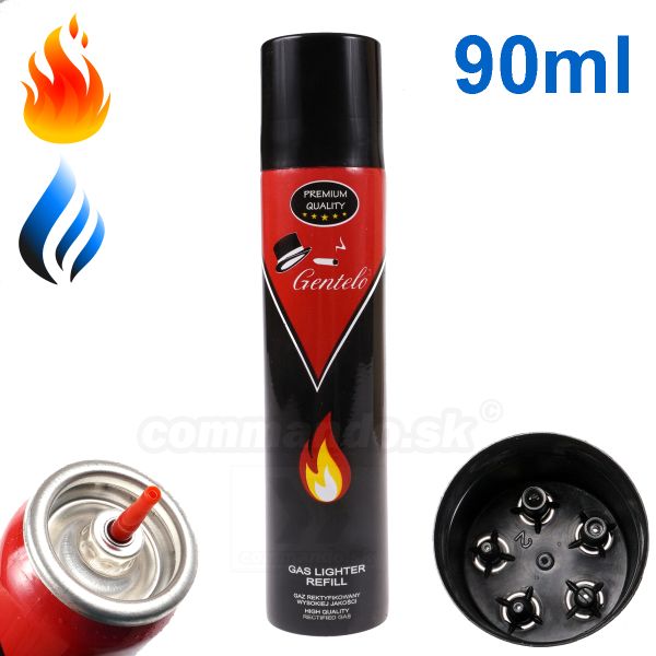 GENTELO Gas plyn do zapaľovačov 90ml Premium Quality