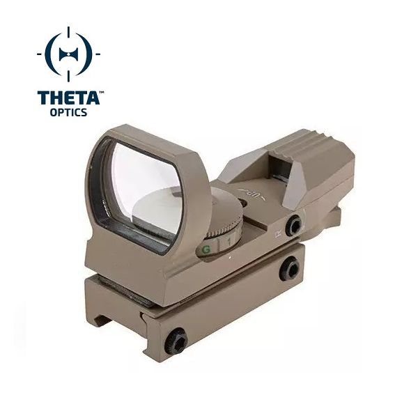 Theta Optic Kolimátor Open Type Dot Sight otvorený Tan-piesková farba