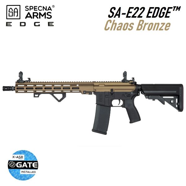 Airsoft Specna Arms SA-E22 EDGE™ Carbine Replica - Chaos Bronze AEG 6mm