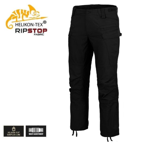 SFU Next MK2 POLYCOTTON STRETCH RIPSTOP Nohavice Helikon Tex ČIERNE