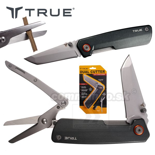 TRUE DUAL CUTTER multifunkčné náradie Knife & Sprung Scissors