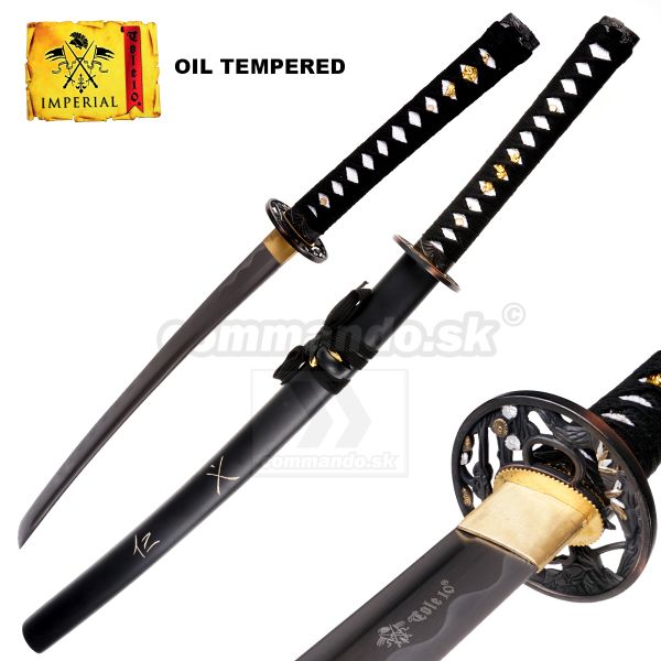 Wakizashi Katana 32640 Oil Tempered Toledo Imperial