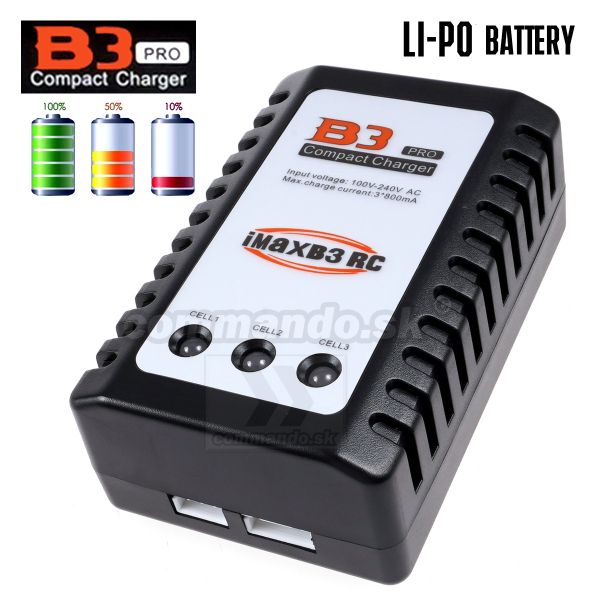 LiPo nabíjačka batérii iMAX B3 PRO Power Compact Charger