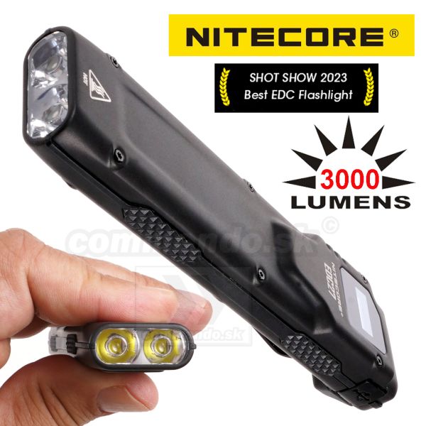 Nitecore EDC27 M-TURBO taktické svietidlo 3000 Lumen