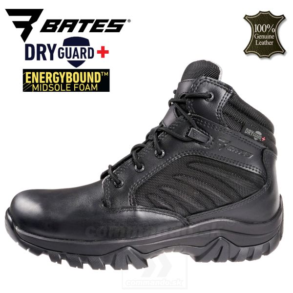 Bates Boots obuv GX X2 Mid DRYGUARD E03862 čierne