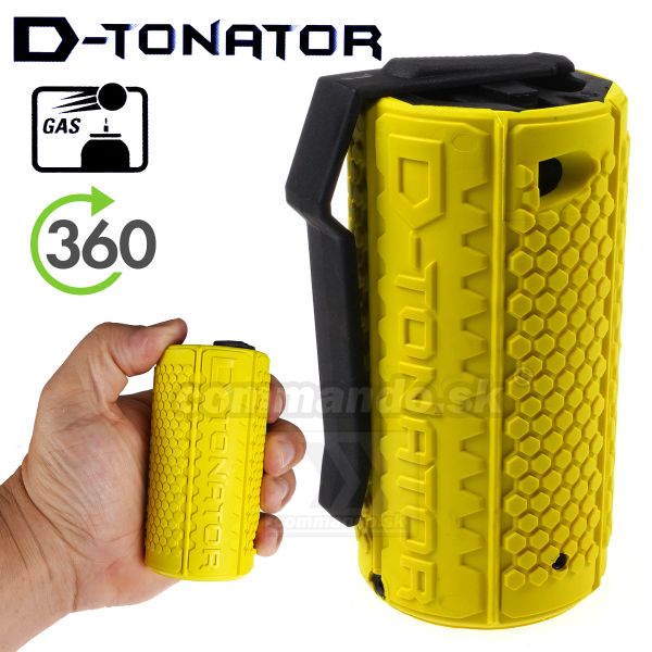 D-TONATOR STORM Airsoft Impact Grenade Yellow 19831