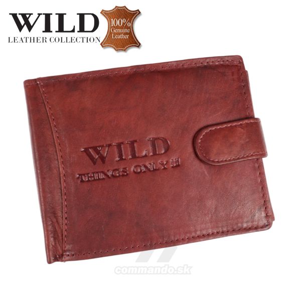Peňaženka kožená WILD Things Only 5678-1 brown