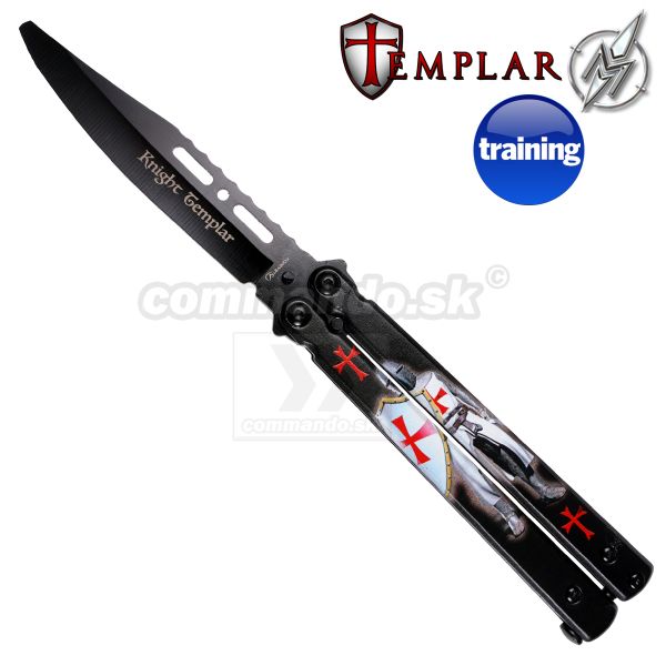 Motýlik KNIGHT TEMPLAR Balisong 02221 Martinez Albainox Black