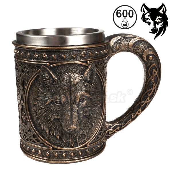 Celtic Cup Wolf Vlk keltský pohár 600ml 816-1123