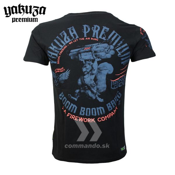 Yakuza Premium tričko BROKEN LEGEND 3405 čierne