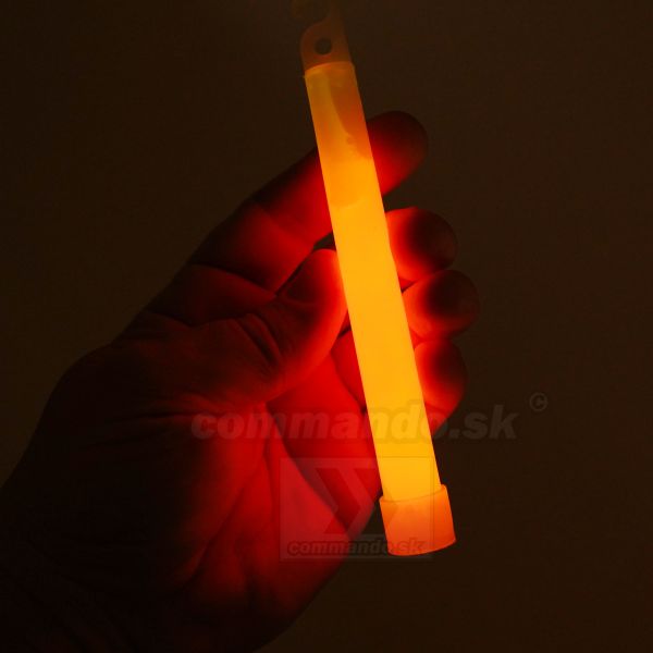 Lightstick Svetelná tyčinka oranžova GlowStick Orange 6"