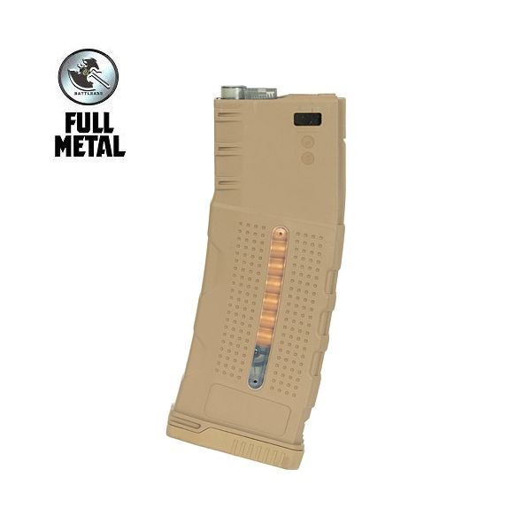 Airsoft zásobník M4  ENHANCED GRIP s imitáciou nábojov 150BB MidCap Tan AEG