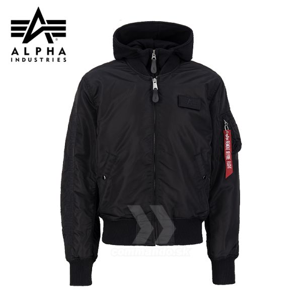 Alpha Industries Bomber Bunda MA-1 D-Tec SE black/black