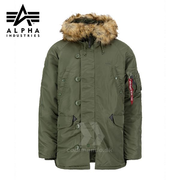 Alpha Industries Parka N-3B Sage Green