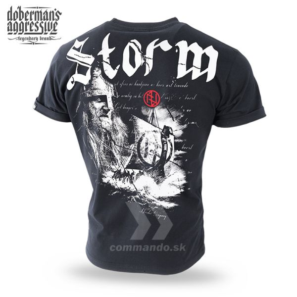 Doberman´s Aggressive tričko STORM čierne