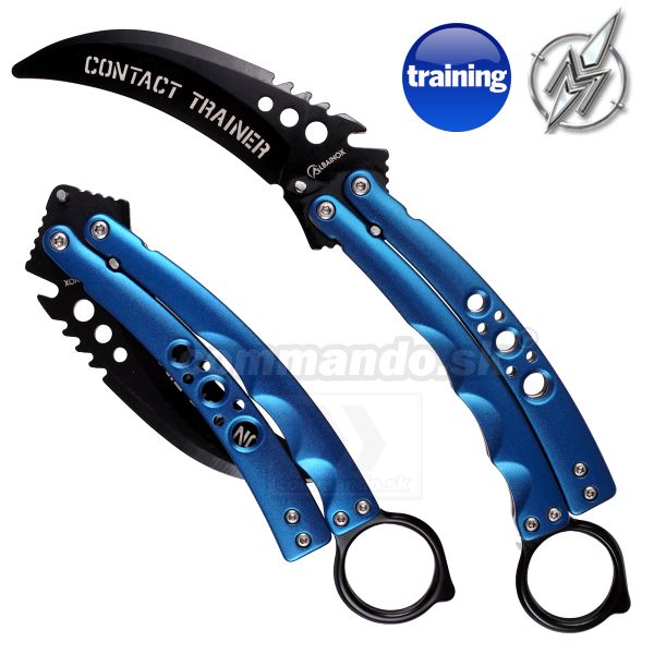 Karambit + Motýlik tréningový nôž 02231 s magnetom Martinez Albainox