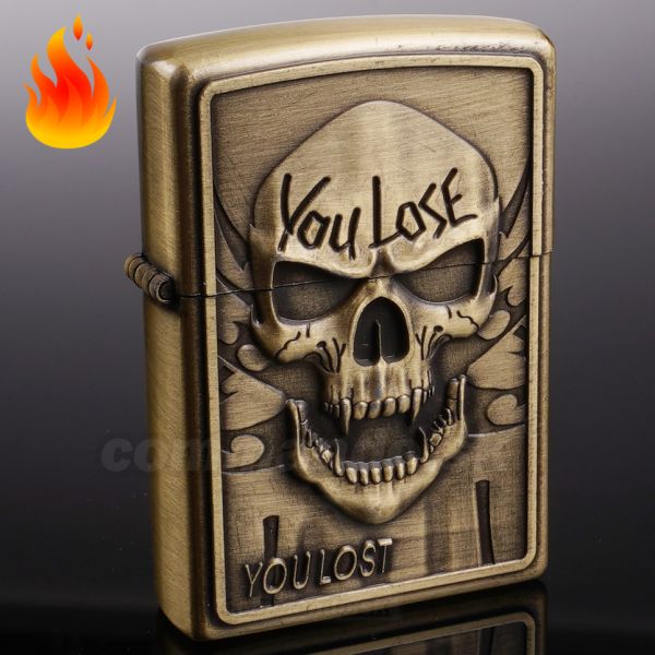 Jiantai Benzínový zapaľovač YOU LOST Ace Of Spades