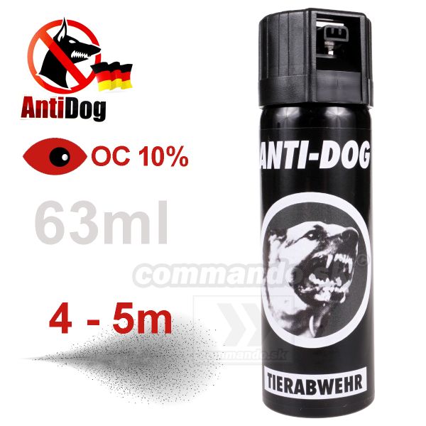 Obranný sprej ANTI DOG 63ml Kaser Slzný sprej