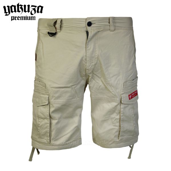 Yakuza Premium šortky cargo shorts 3852 beige