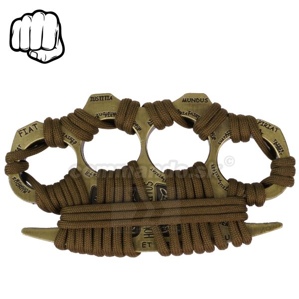 Boxer HOLY SPIRITUS Paracord Olive Brass prostriedok na sebaobranu