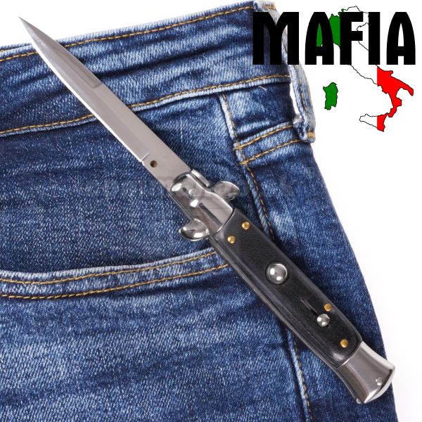 MAFIA Italy 22cm vyskakovací nôž Best Black