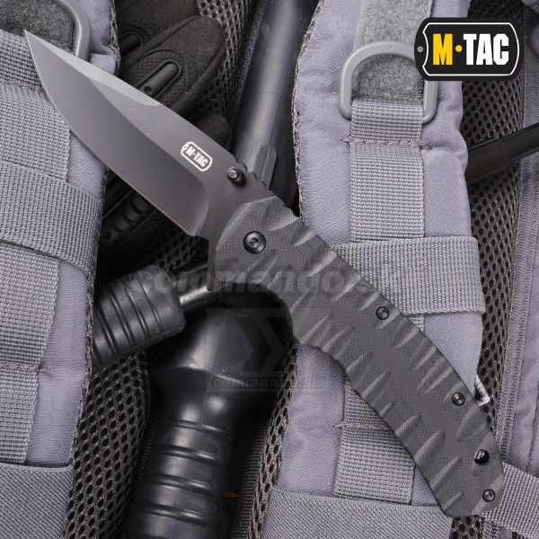 Nôž M-Tac zatvárací Type 4 Black 5Cr15MoV G10