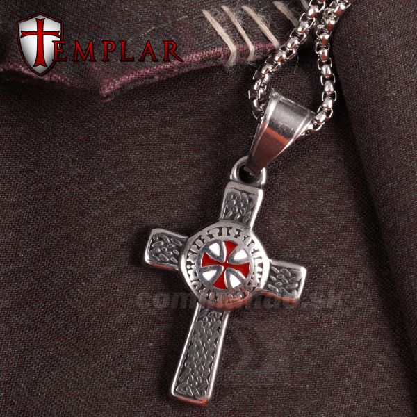 Templar Cross Necklace náhrdelník 58cm Tole10