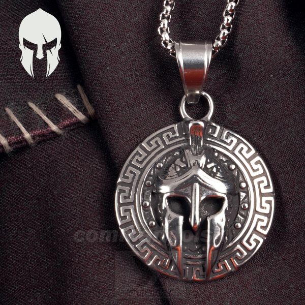 Gladiator Helmet Necklace náhrdelník 58cm Tole10