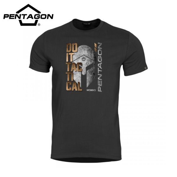 Pentagon Tričko Ageron Do It Tactical čierne