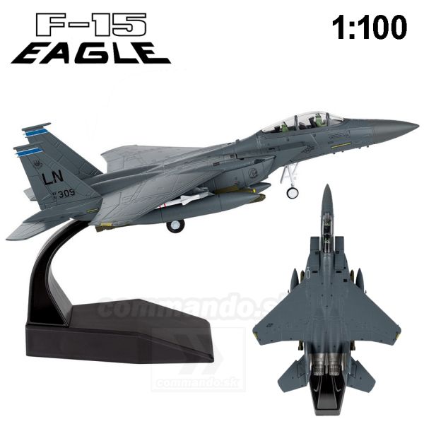 Model F-15 Eagle US Airforce 1:100 Die-Cast