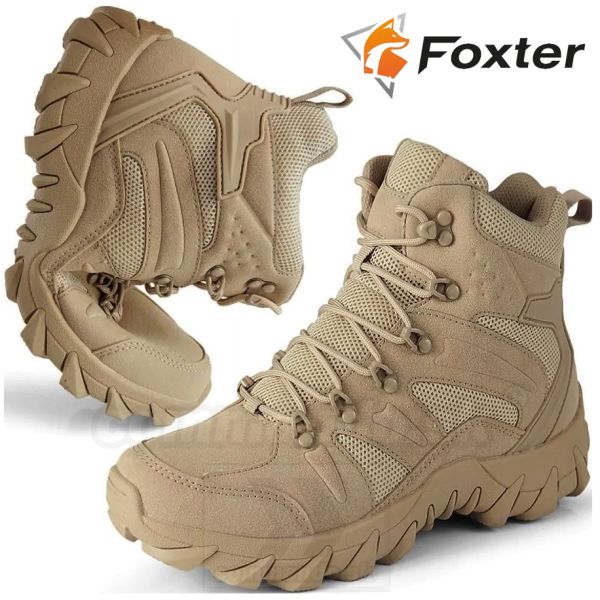 FOXTER vychádzková obuv Military SandOUT