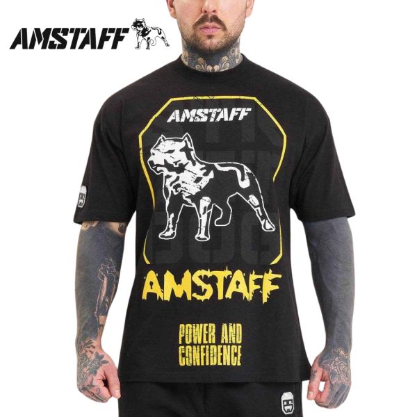 Amstaff Solinor tričko Black čierne