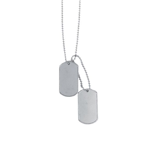 Dog Tag - ID štítky originál nerez bez tlmičov