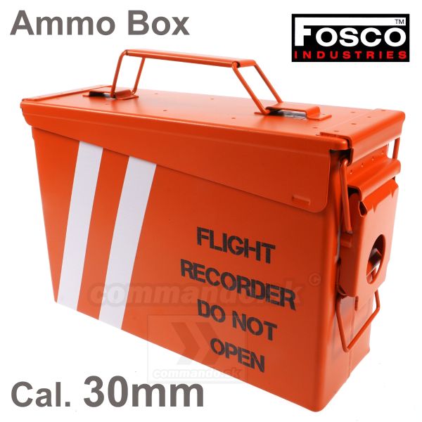 Kovový Ammo Box Cal. 30mm Flight Recorder