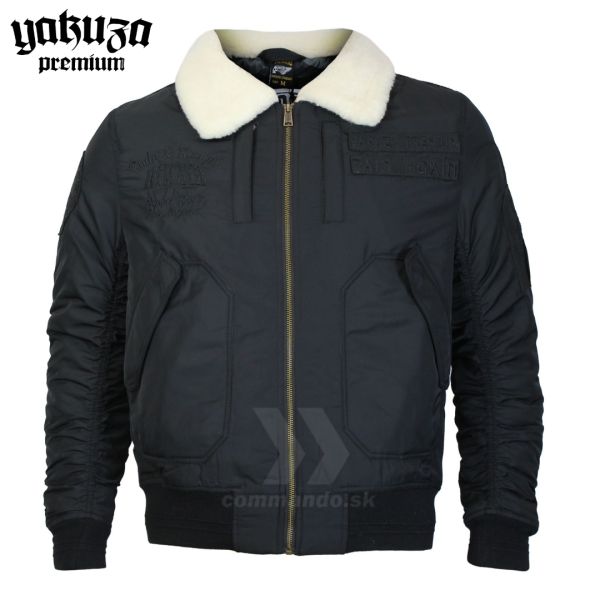 Yakuza Premium zimná bombera 3965 čierna