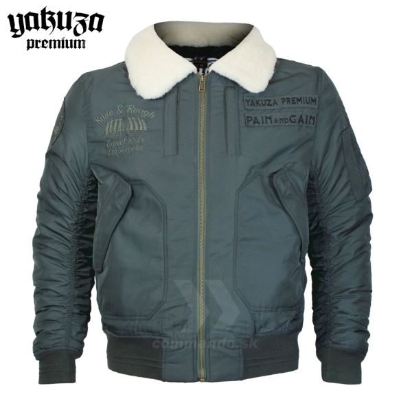 Yakuza Premium zimná bombera 3965 tmavozelená
