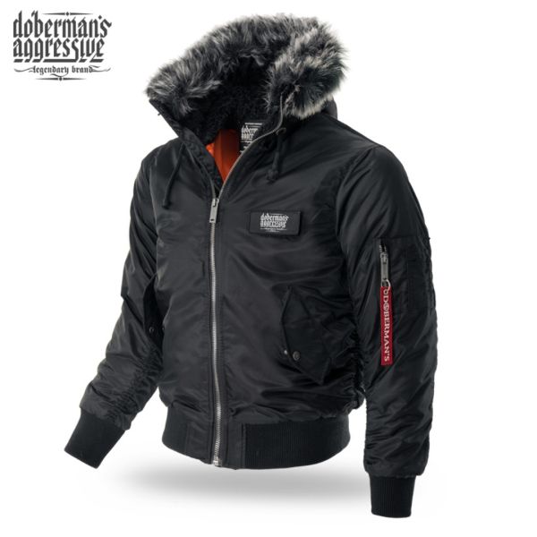 Doberman´s Aggressive OFFENSIVE  WINTERTIDE bunda čierna