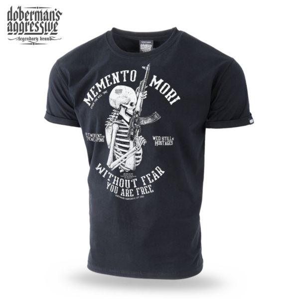 Doberman´s Aggressive tričko 290 MEMENTO MORI čierne