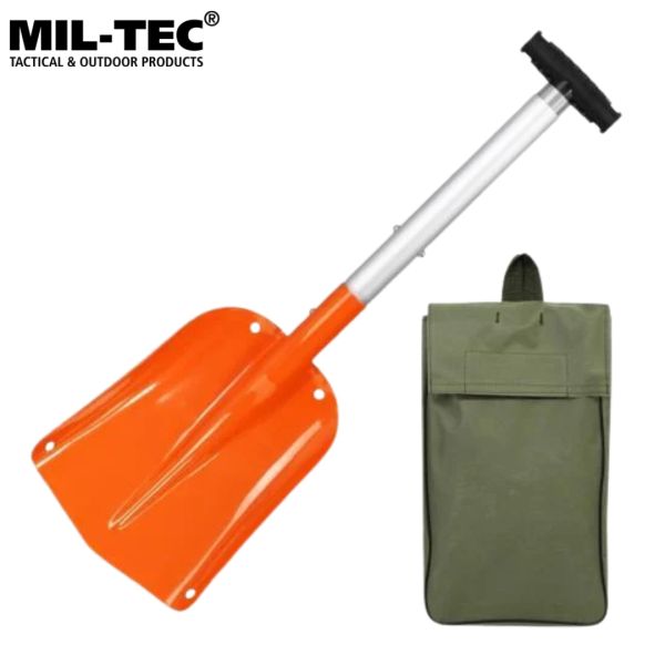 MILTEC Skladacia lavínová lopata na sneh s puzdrom