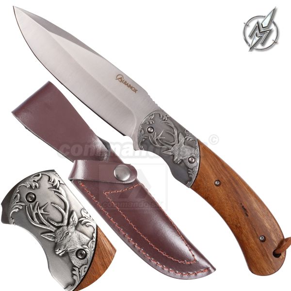 HUNTER Albainox 32752 Full Tang poľovnícky nôž s puzdrom