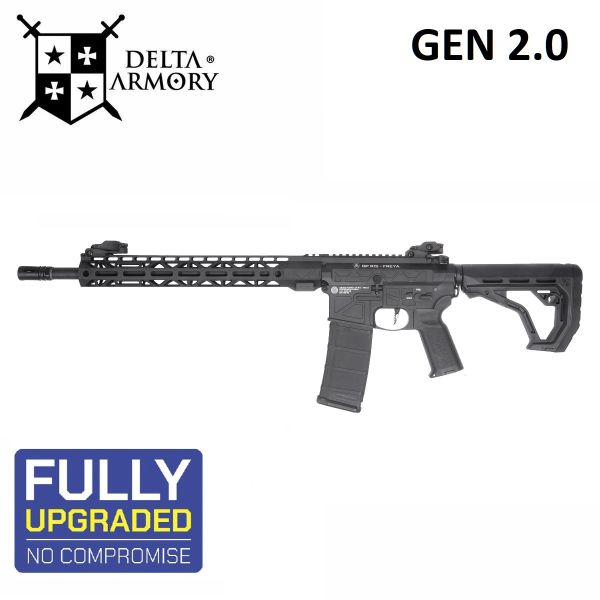 Delta Armory FREYA R15 M-LOK 14" gen.2 Čierna