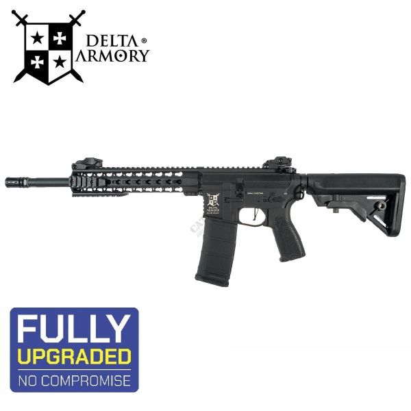 Airsoft Delta Armory M4 AR15 KeyMod 10" Charlie ETU Čierna