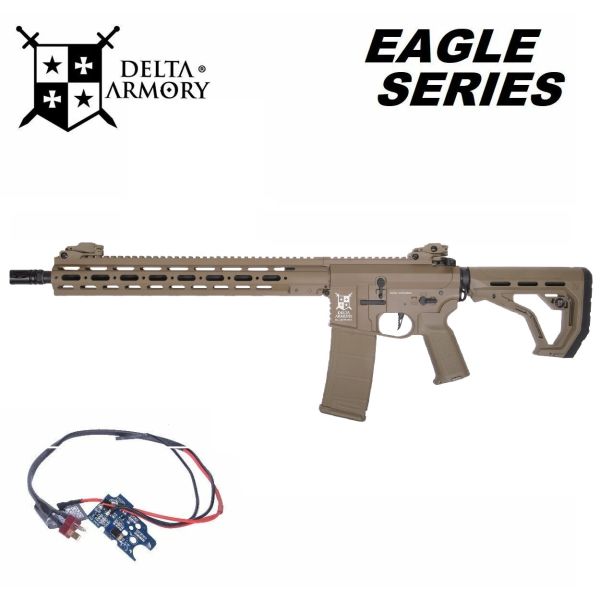 Airsoft Delta Armory AR15 TEMPEST 2 Alpha Eagle Full Tan