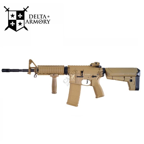 Airsoft Delta Armory M4 AR15 RIS Charlie Full Tan