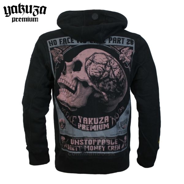 Yakuza Premium mikina NO FACE 4025 čierna