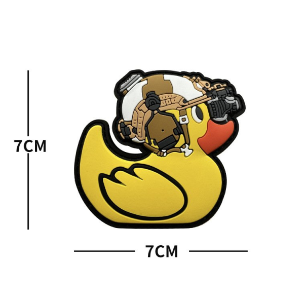 Nášivka na suchý zips TACT DUCK 3D